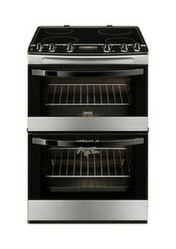 Zanussi ZCV68300XA Electric Cooker, Stainless Steel Stainless Steel